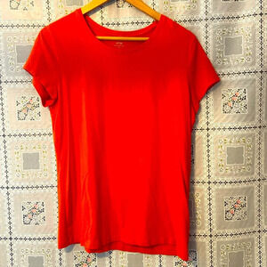 APT 9 Women’s SS bold-colored orange top